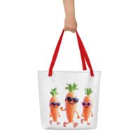 All-Over Print Large Tote Bag